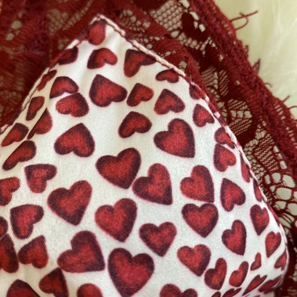 ANINE Bing Holly Heart Silk Bralette - Picture 6 of 11